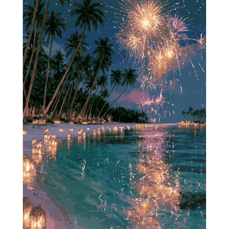 Island Celebration | Paint by Numbers