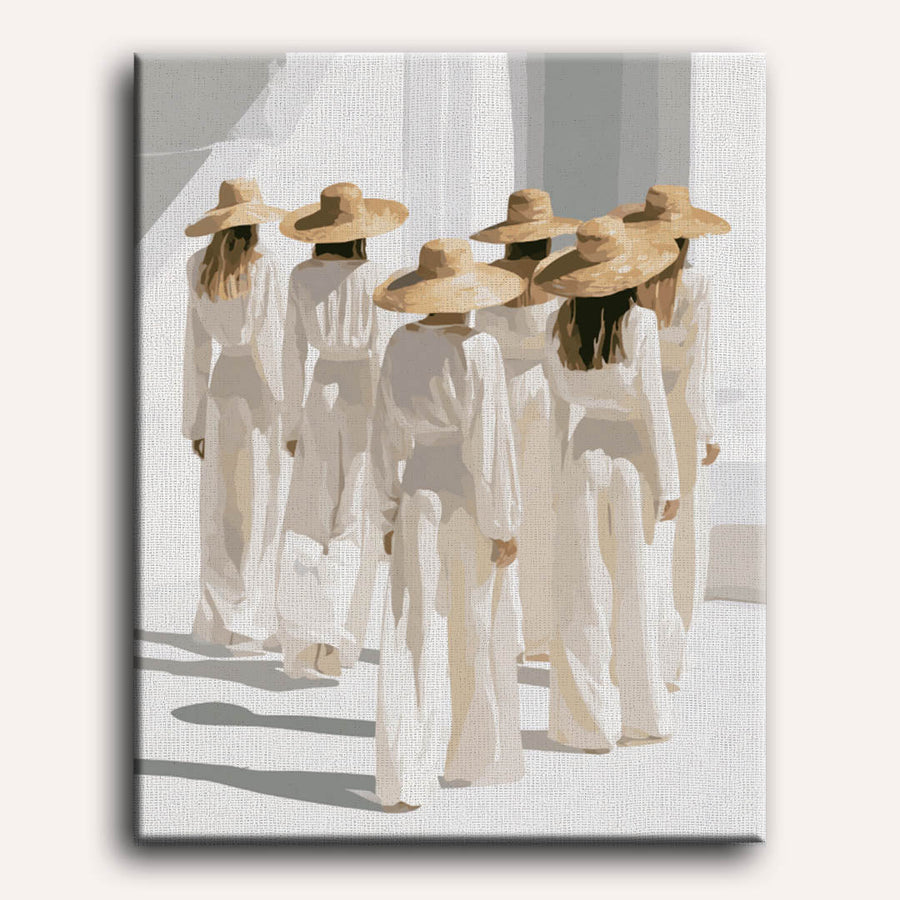 Linen Society | Paint by Numbers