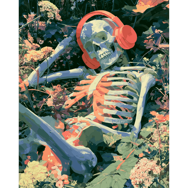 Resting Beats | Paint by Numbers