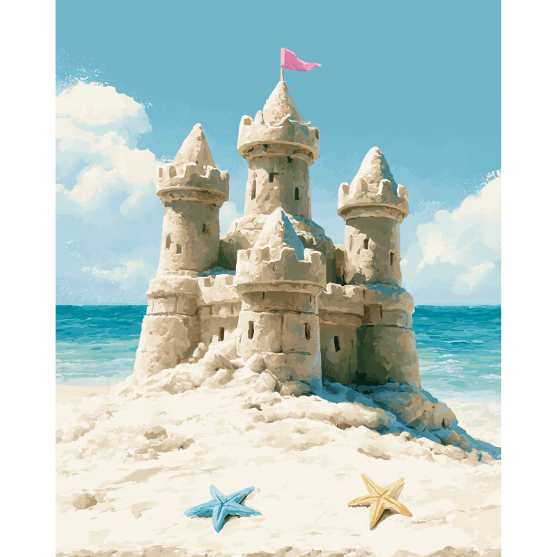 Sandy Kingdom | Paint by Numbers