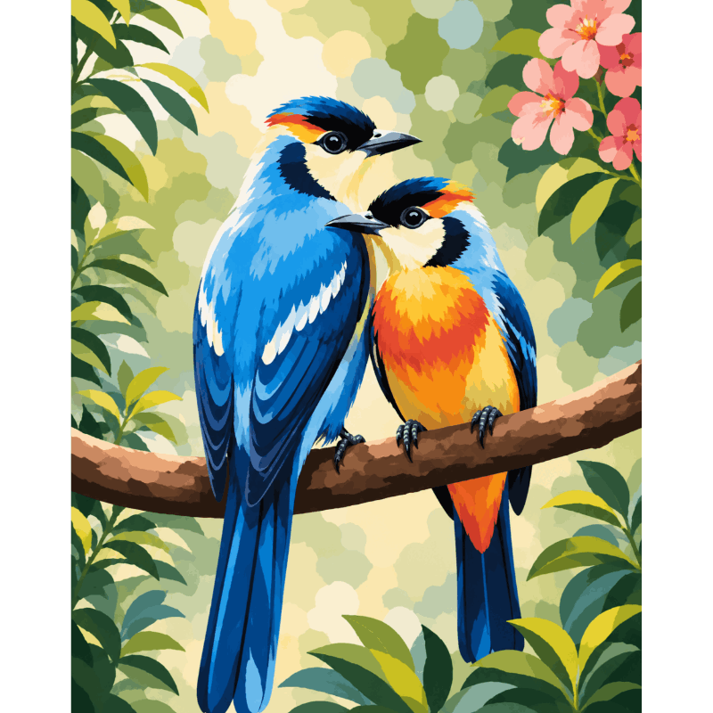 Songbird Sweethearts Set | Paint by Numbers