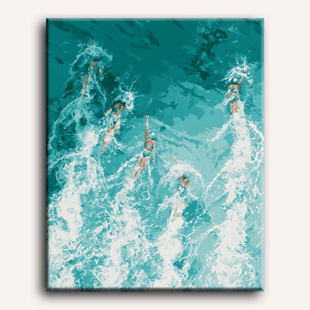 Swimmers | Paint by Numbers