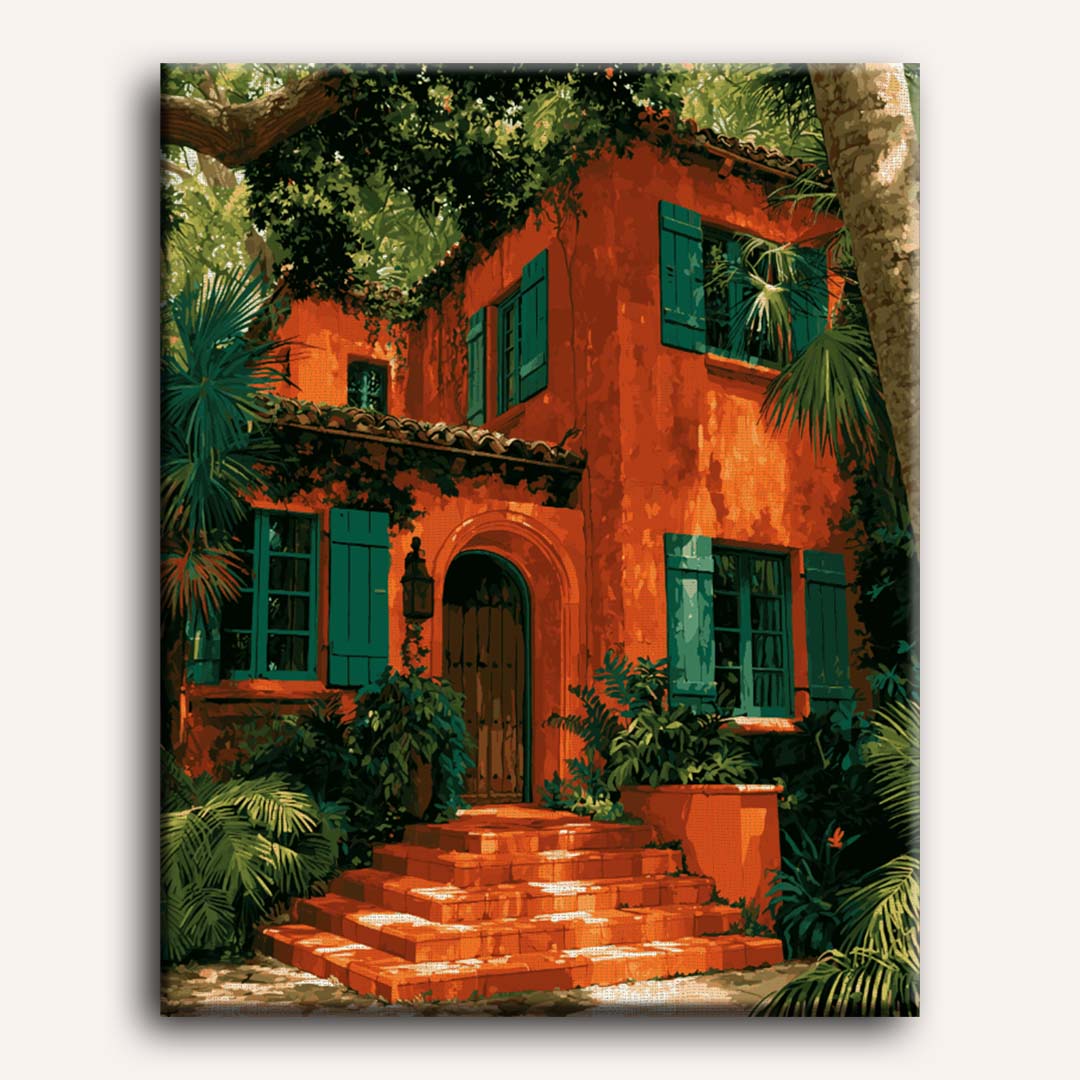 Terracotta Villa | Paint by Numbers