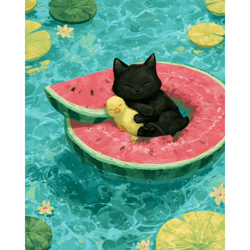 A Slice of Summer | Paint by Numbers