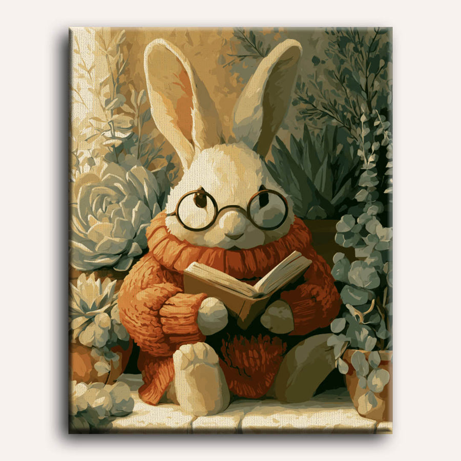 Adorable Rabbit | Paint by Numbers