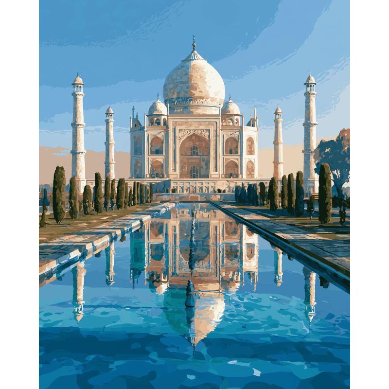 Indian Fairytale | Paint by Numbers