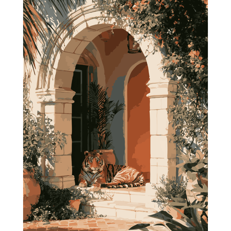 In The Shadow | Paint by Numbers