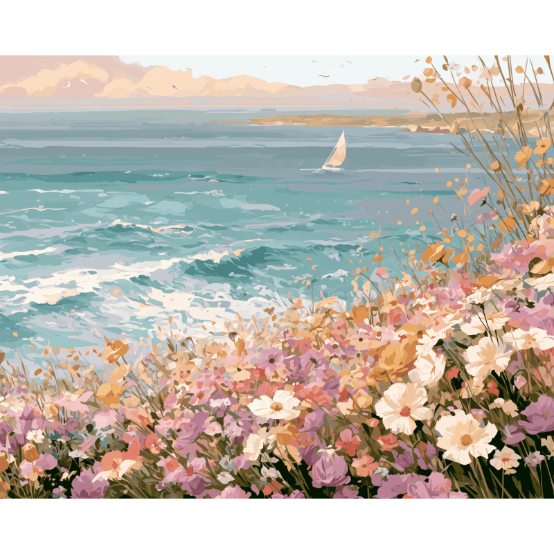 Dreamy Coastal | Paint by Numbers