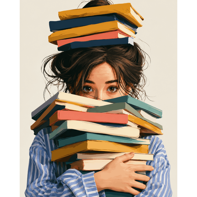 Books Obsession | Paint by Numbers