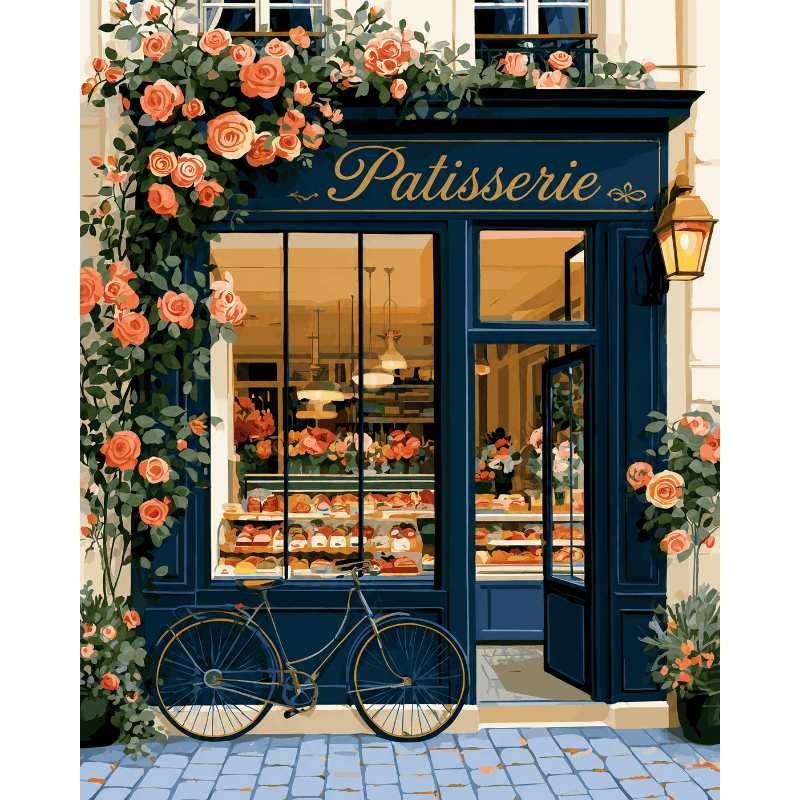 Parisian Morning | Paint by Numbers