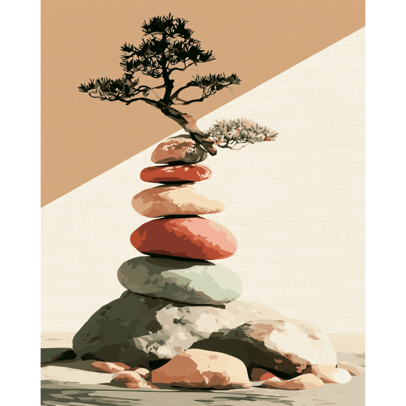 Zen Garden | Paint by Numbers