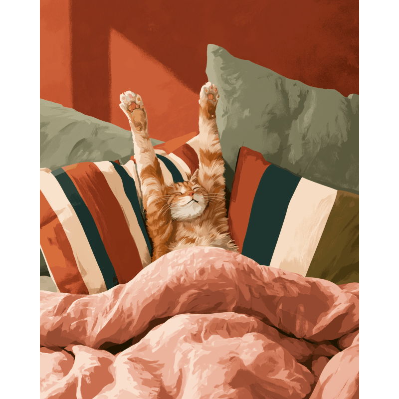 Morning Stretch | Paint by Numbers