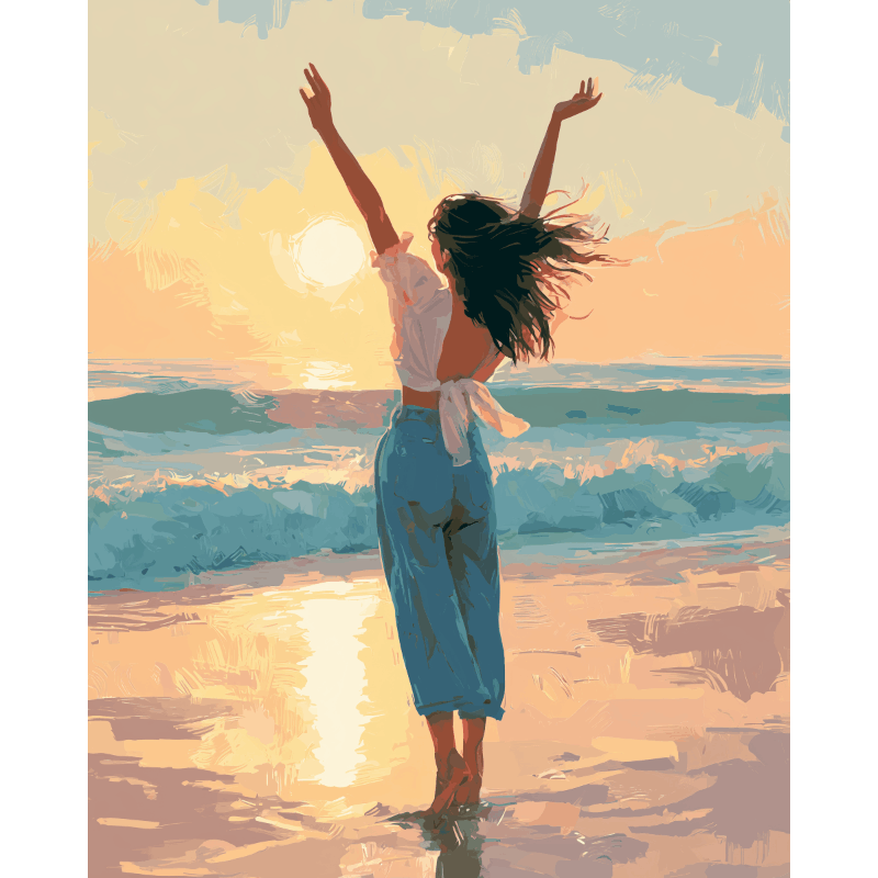 Sun Greetings | Paint by Numbers