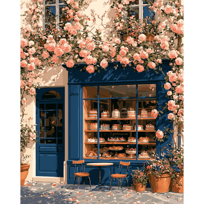 The Rose Patisserie | Paint by Numbers