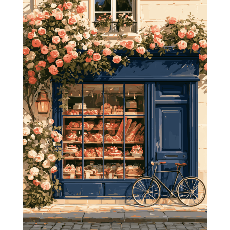 Crumbs of Happiness | Paint by Numbers