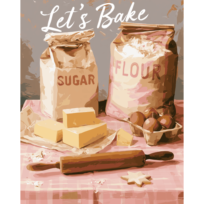 Bake My Day | Paint by Numbers