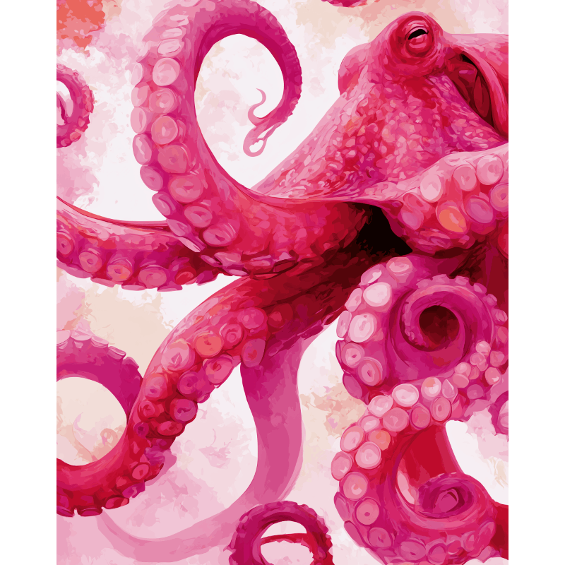 Giant Sea Creature | Paint by Numbers