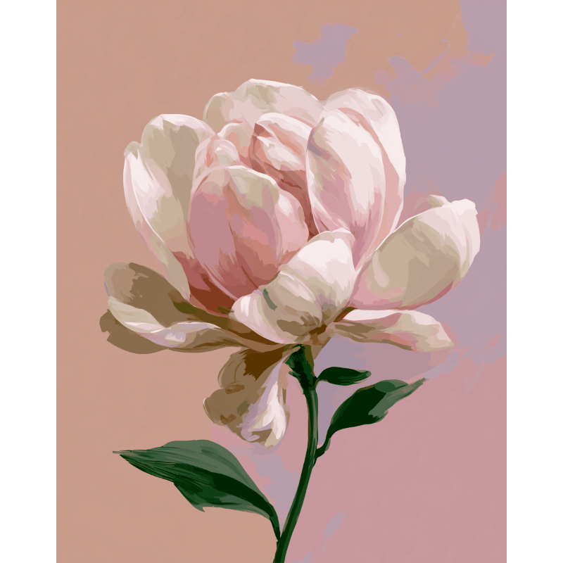 Single Magnolia | Paint by Numbers