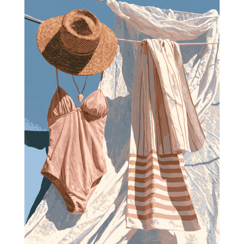 Beach Ready | Paint by Numbers