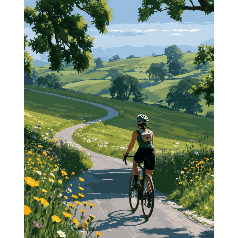 Country Ride | Paint by Numbers