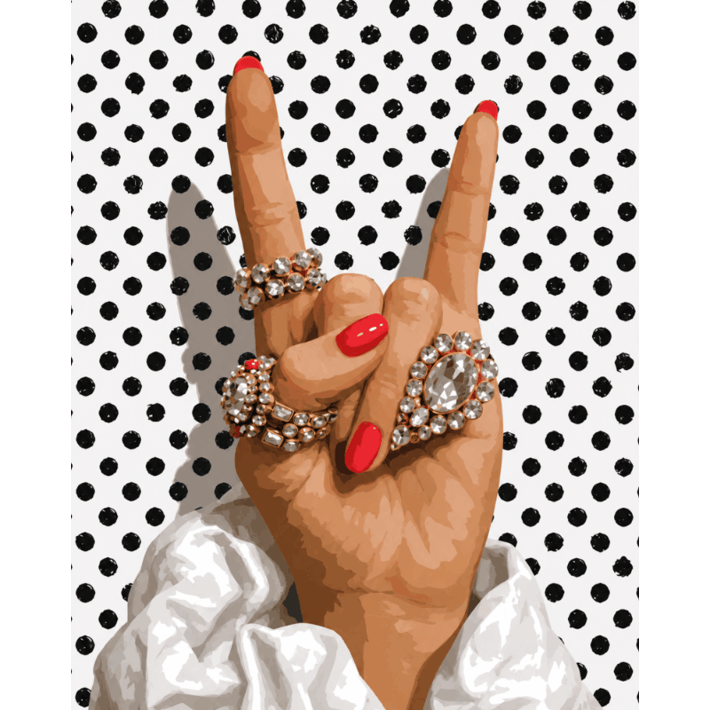Fashion Rock & Roll | Paint by Numbers