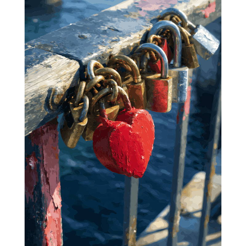 Forever Mon Amour | Paint by Numbers