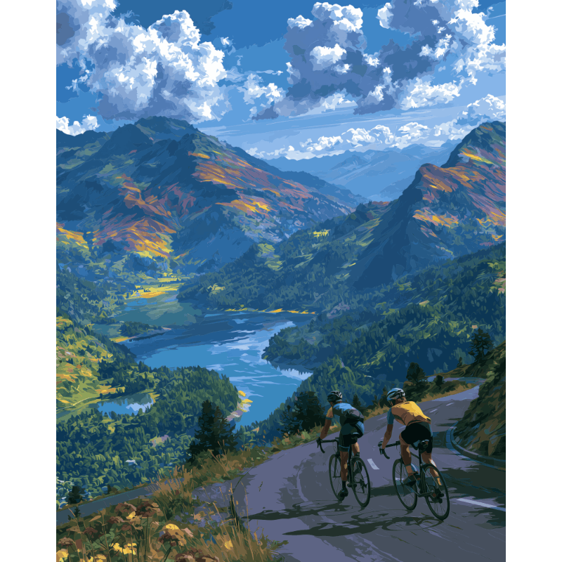 Summit Ride | Paint by Numbers