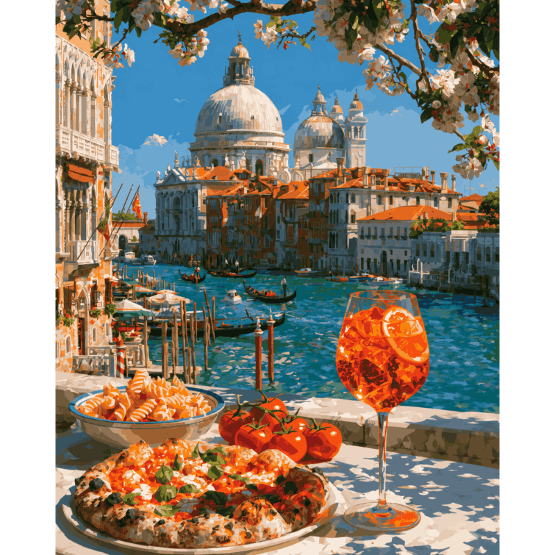 Venetian Lunch | Paint by Numbers