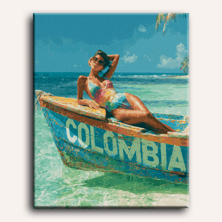 Baru Island Escape | Paint by Numbers
