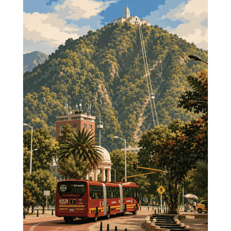 Bogota | Paint by Numbers