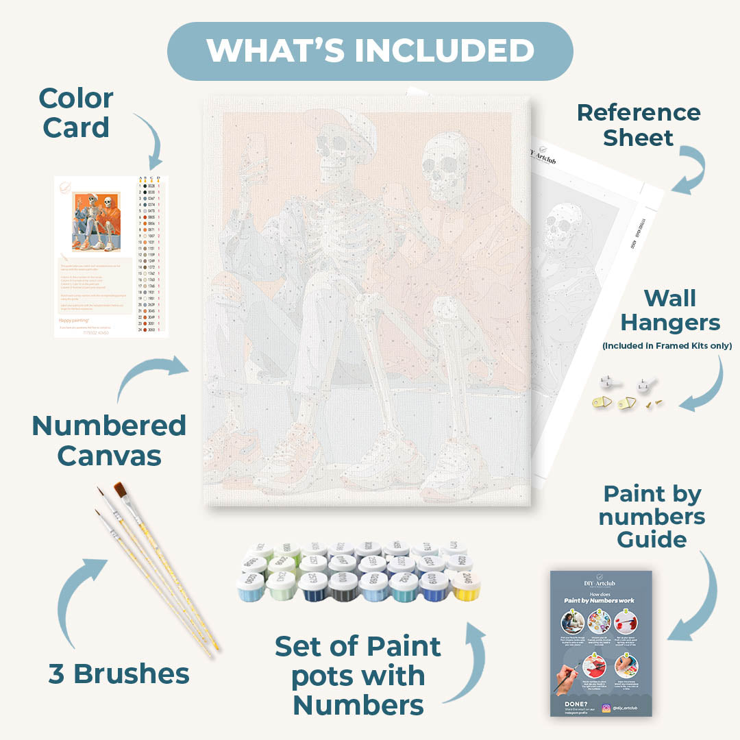 Bone to Be Wild | Paint by Numbers