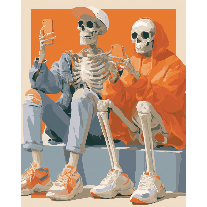 Bone to Be Wild | Paint by Numbers
