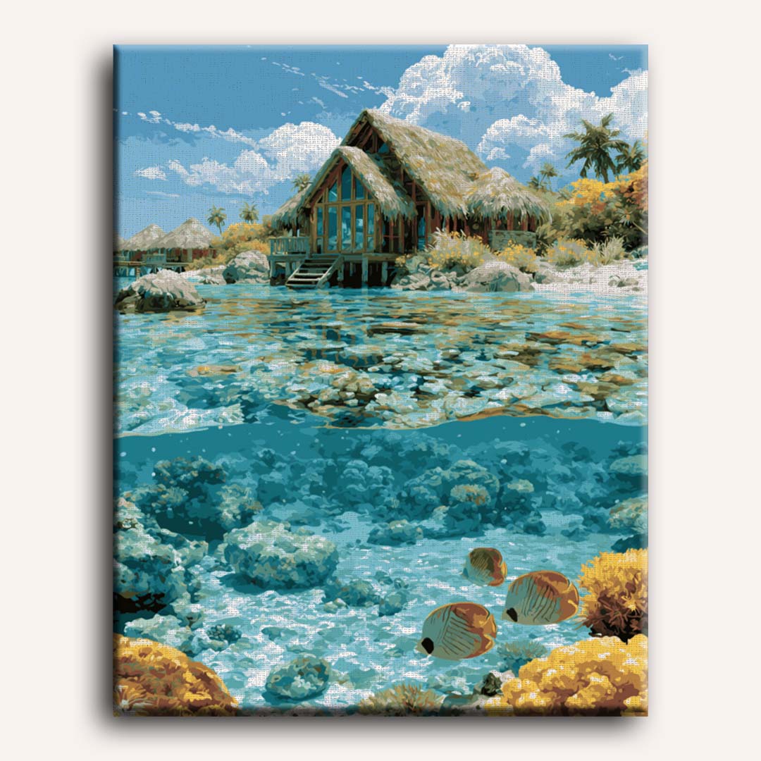 Caribbean Bliss | Paint by Numbers