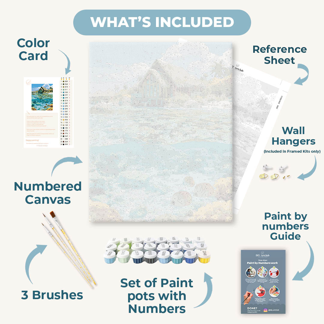 Caribbean Bliss | Paint by Numbers