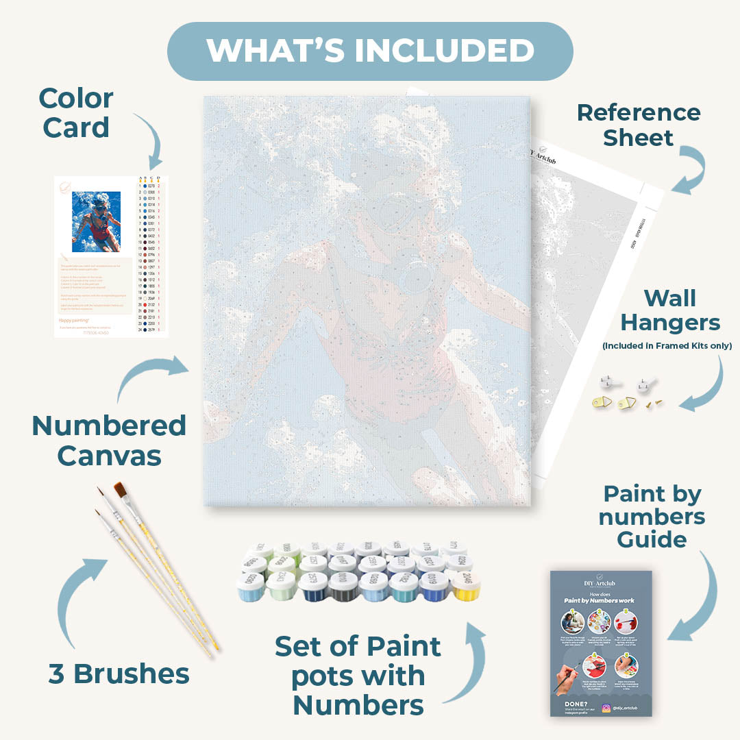 Coral Breath | Paint by Numbers