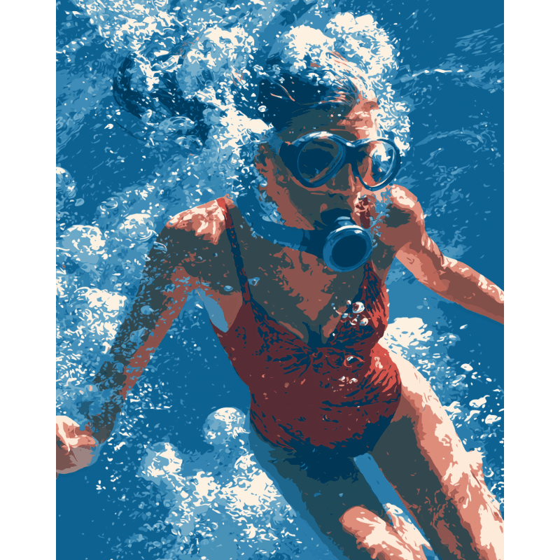 Coral Breath | Paint by Numbers