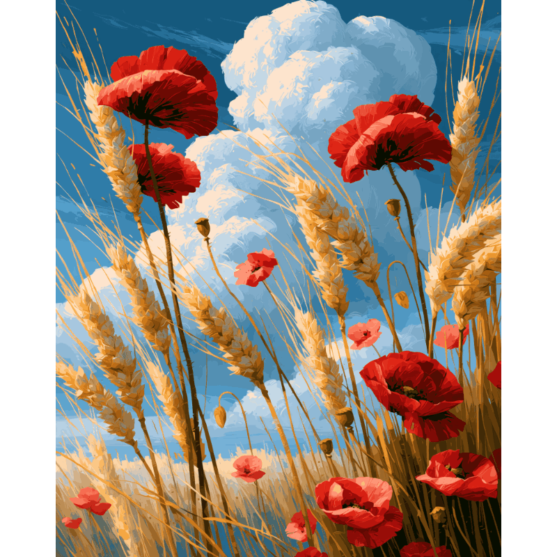 Prairie Gold | Paint by Numbers