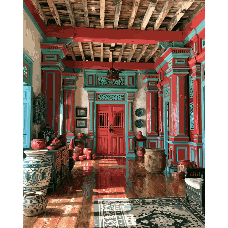 Timeless Hacienda | Paint by Numbers