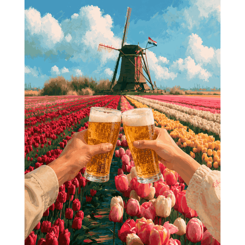 Trip to Netherlands | Paint by Numbers