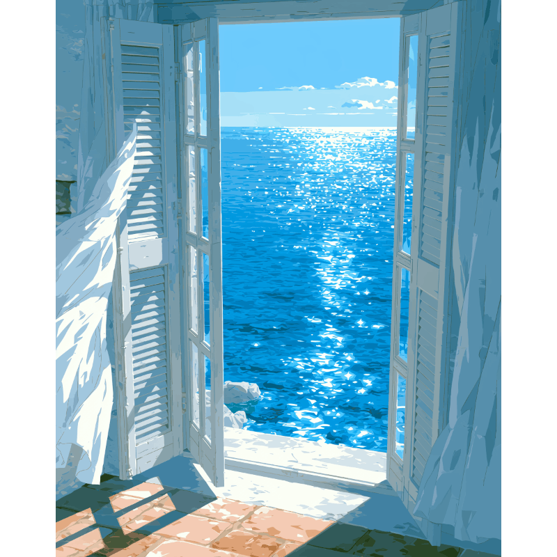 Open Window | Paint by Numbers