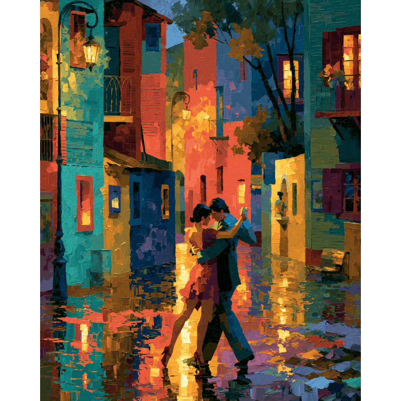 Midnight Tango | Paint by Numbers