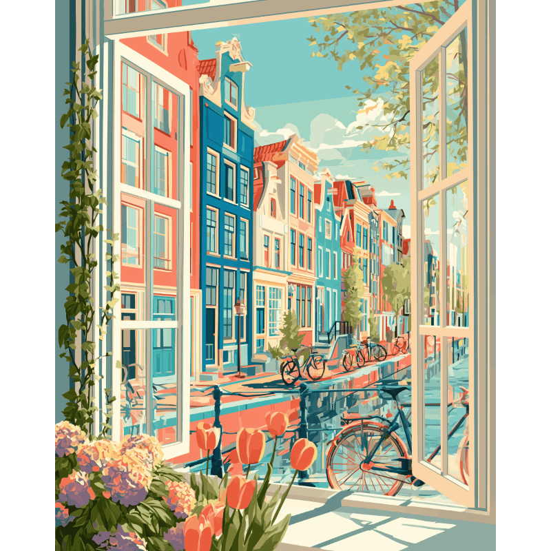 Pedals & Petals | Paint by Numbers