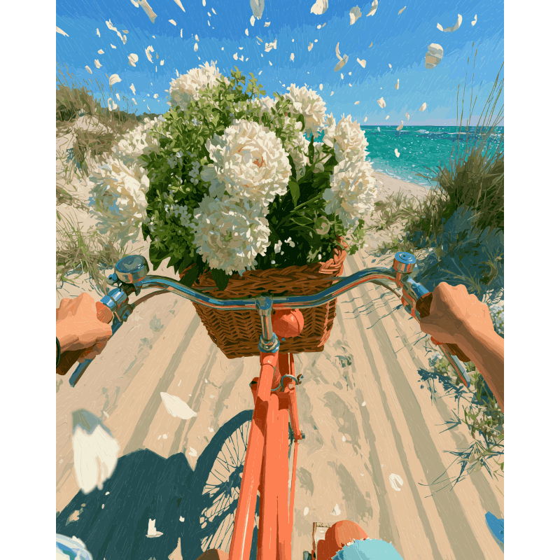 Ride to the Sea | Paint by Numbers
