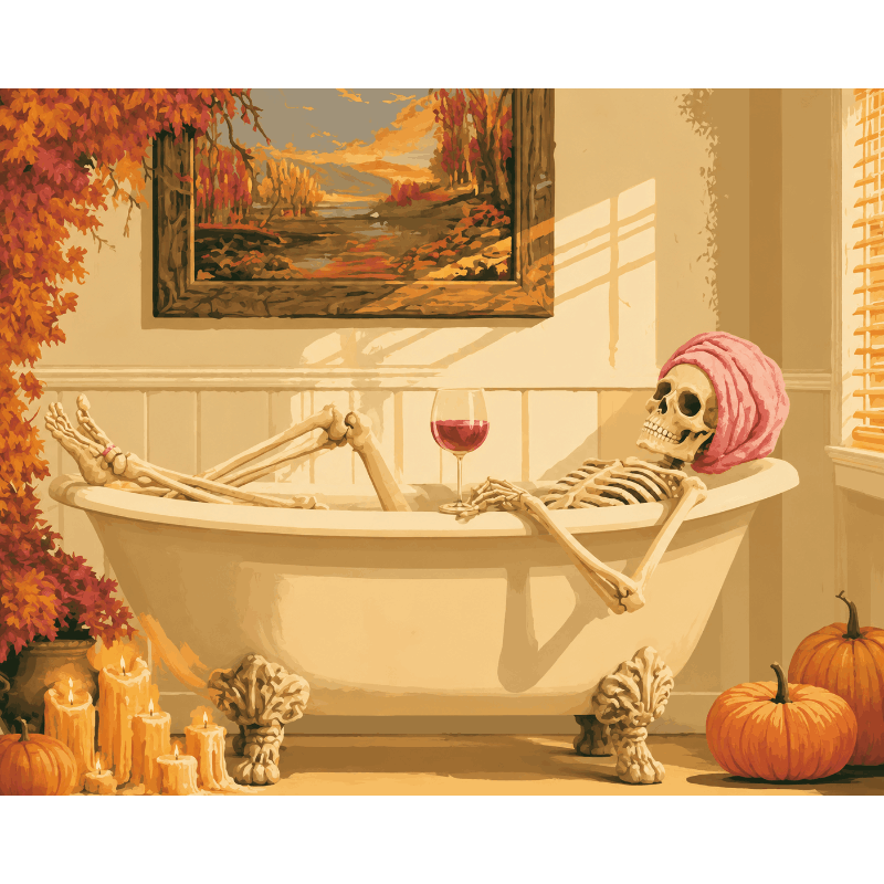 Spa to Die For | Paint by Numbers