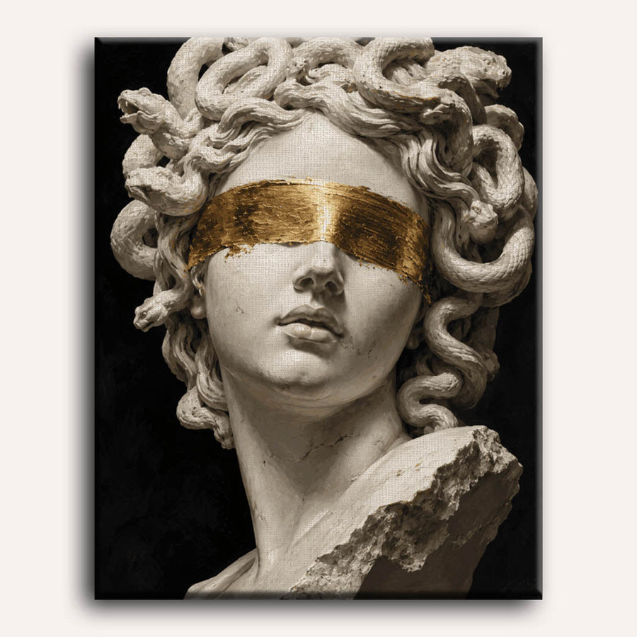Blindfolded Medusa | Paint by Numbers