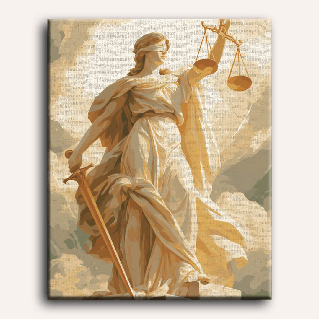 Lady Justice | Paint by Numbers