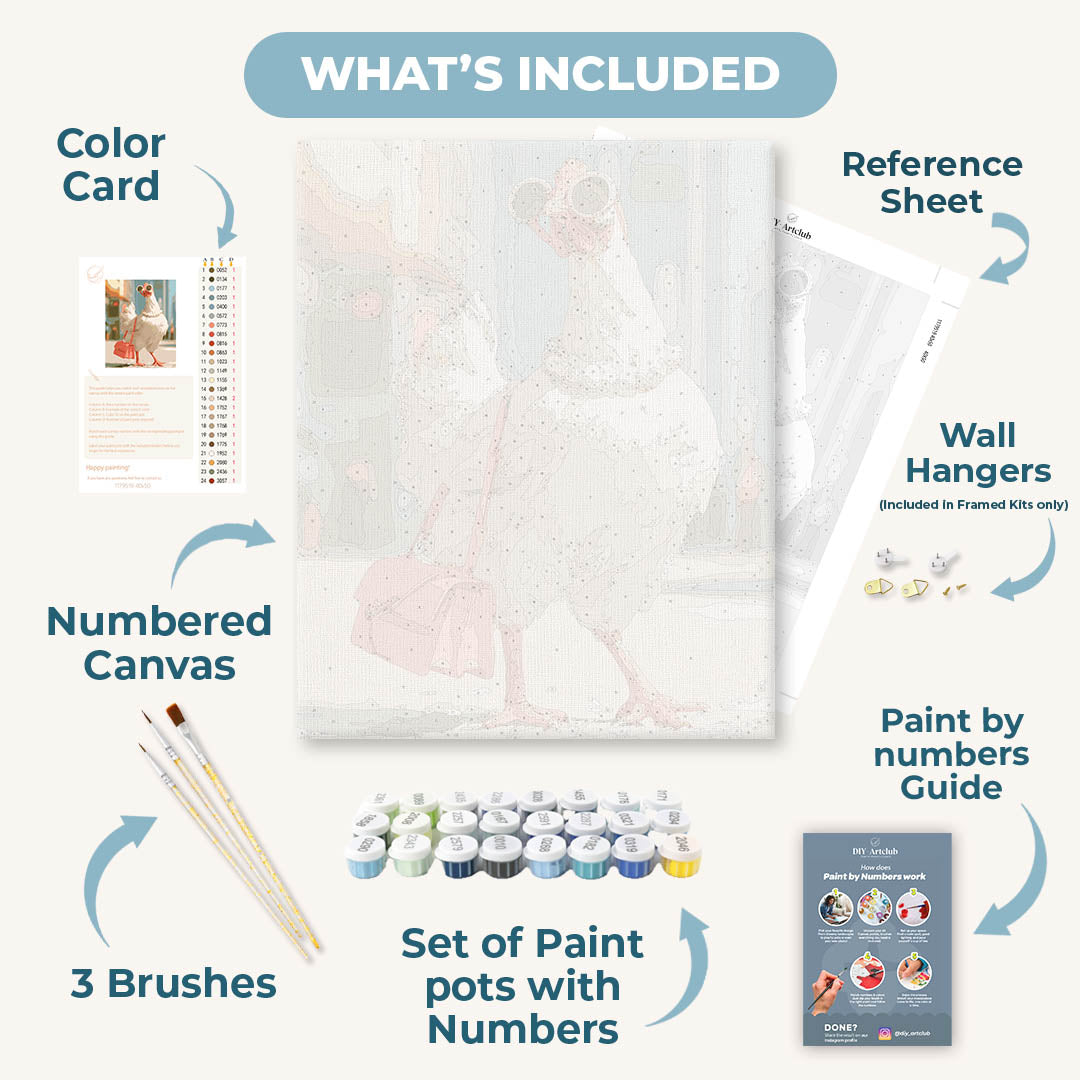 Fashionista | Paint by Numbers