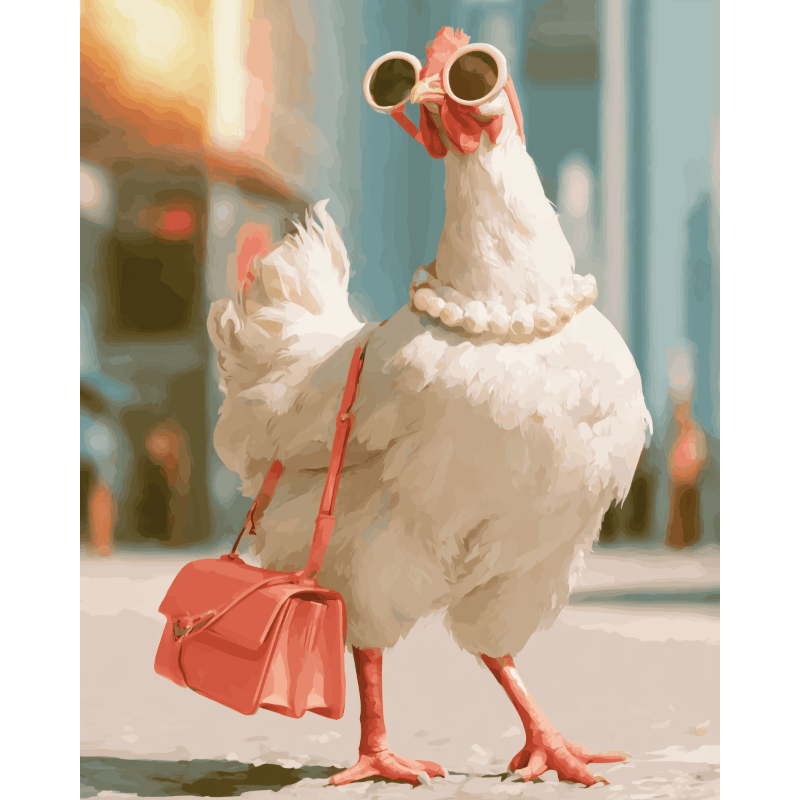 Fashionista | Paint by Numbers
