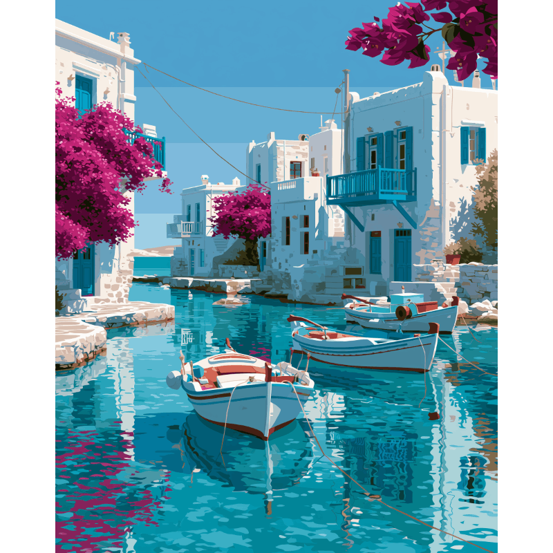 Anchored in Paradise | Paint by Numbers