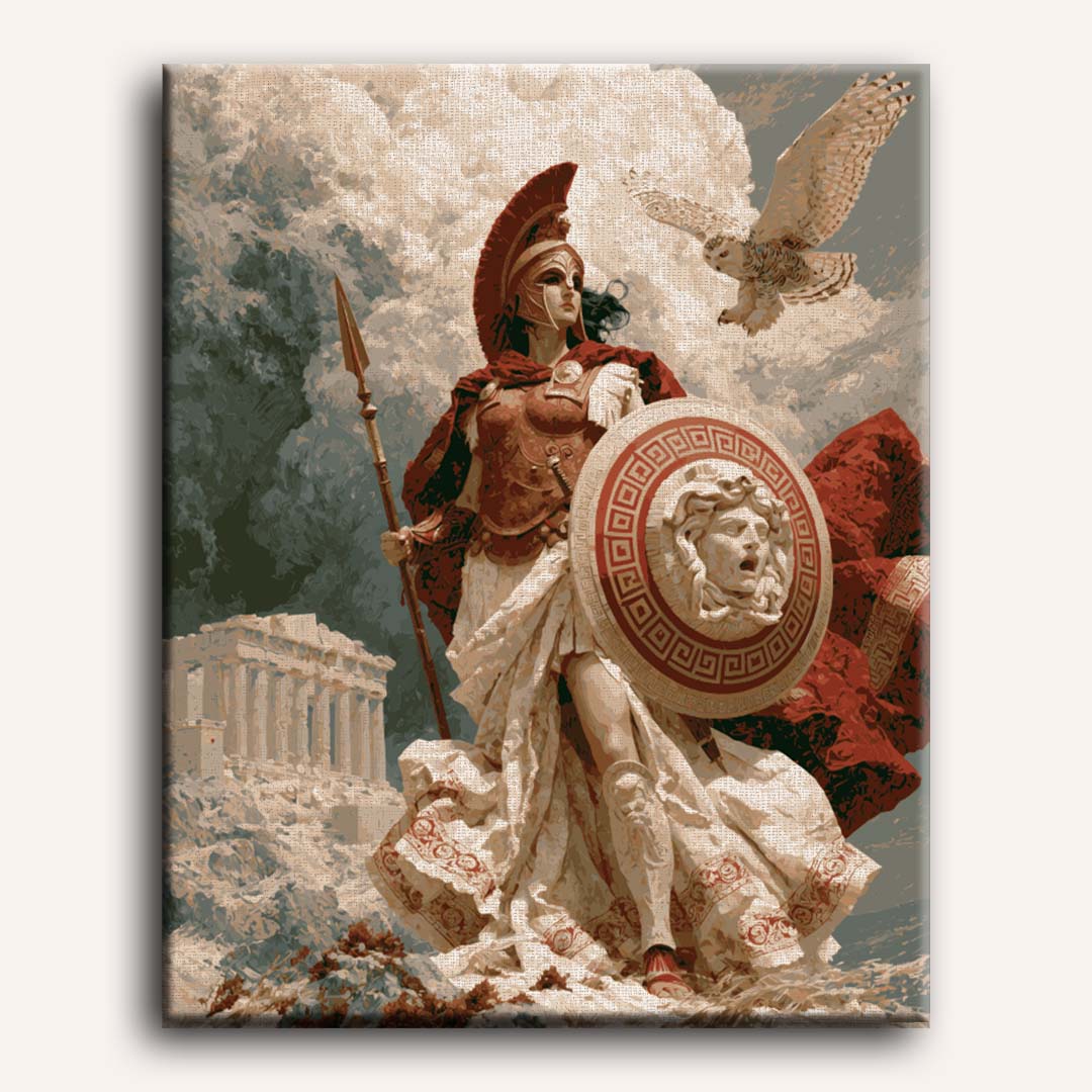 Majestic Athena | Paint by Numbers